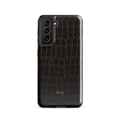 Onyx Croc Samsung Case - Blunt Cases