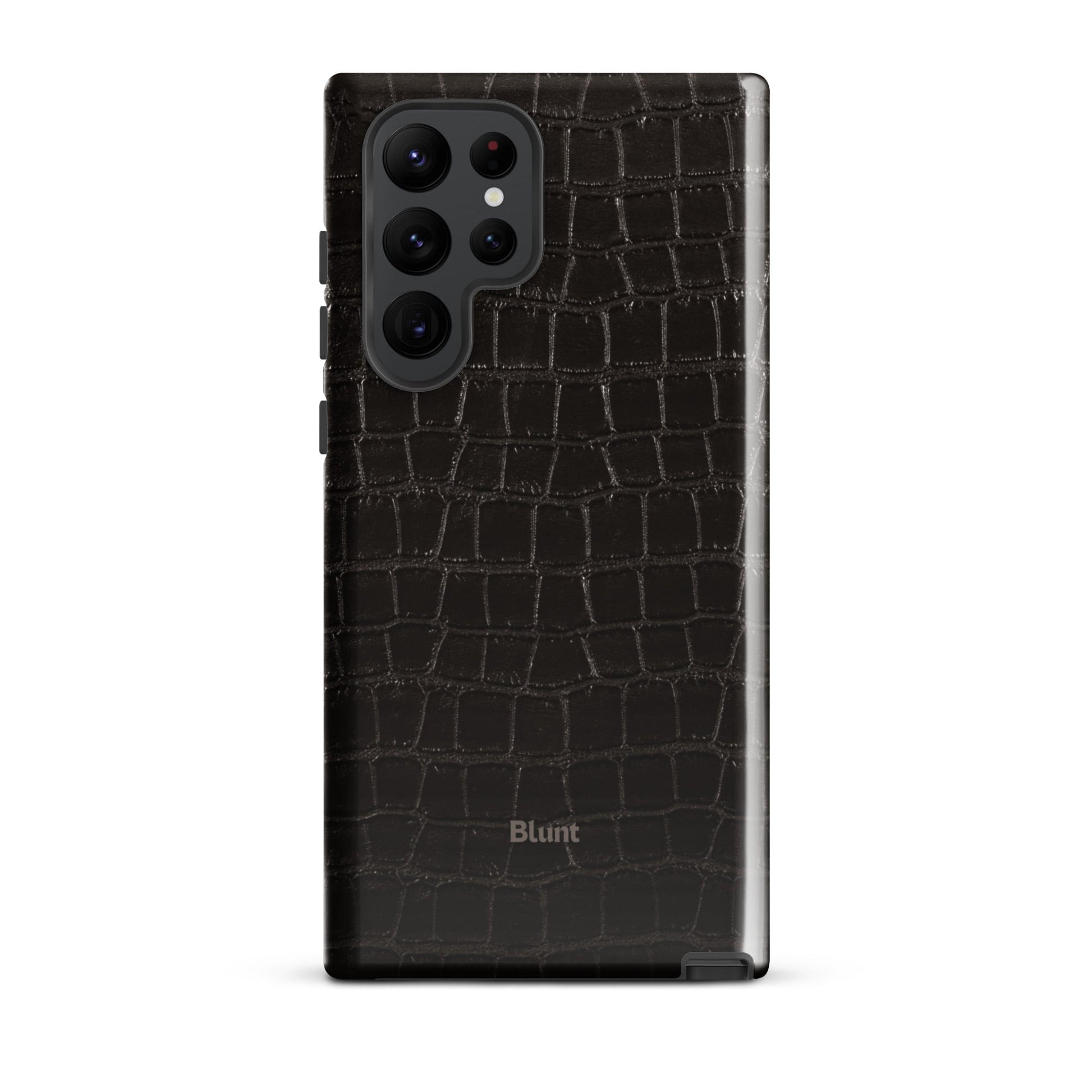 Onyx Croc Samsung Case - Blunt Cases