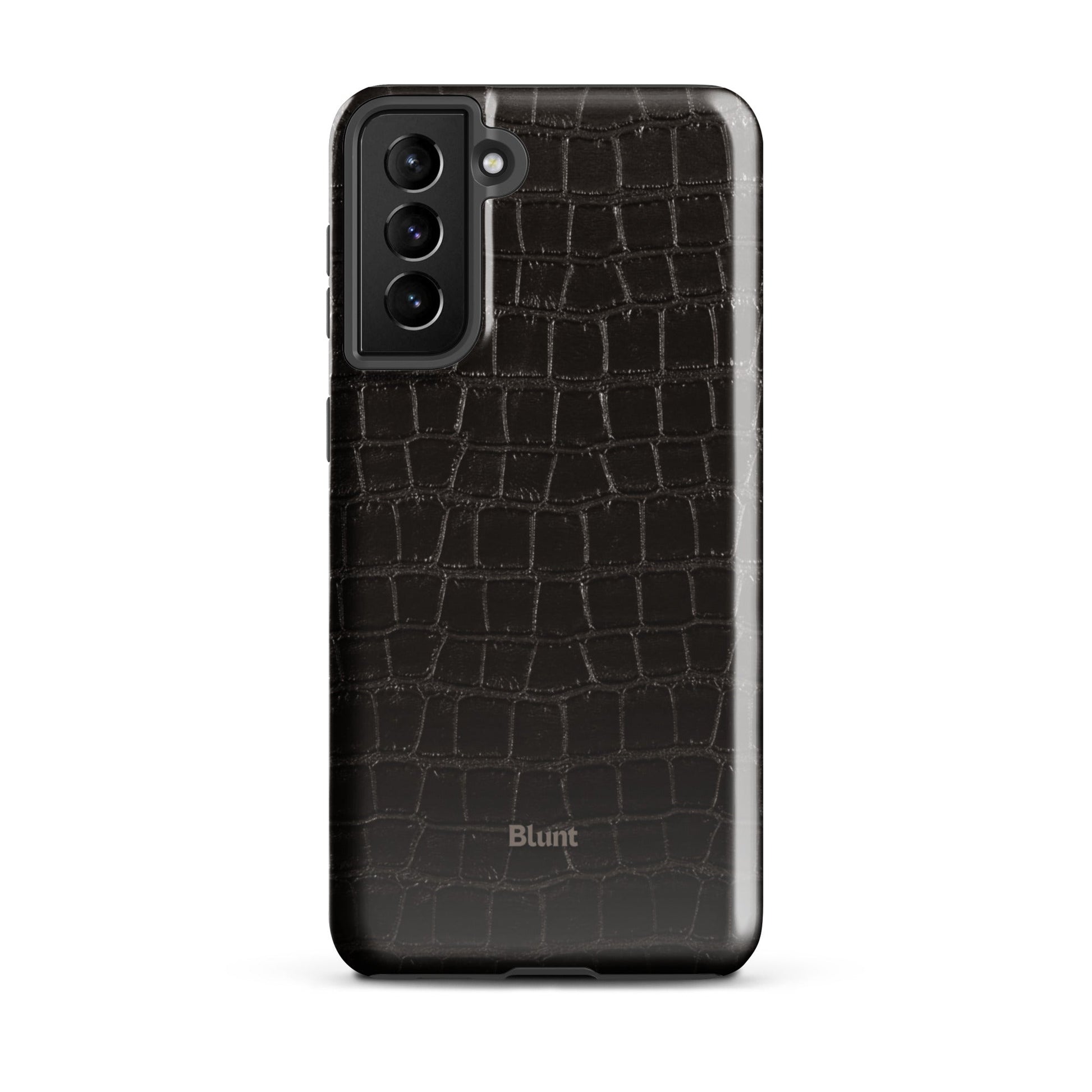 Onyx Croc Samsung Case - Blunt Cases