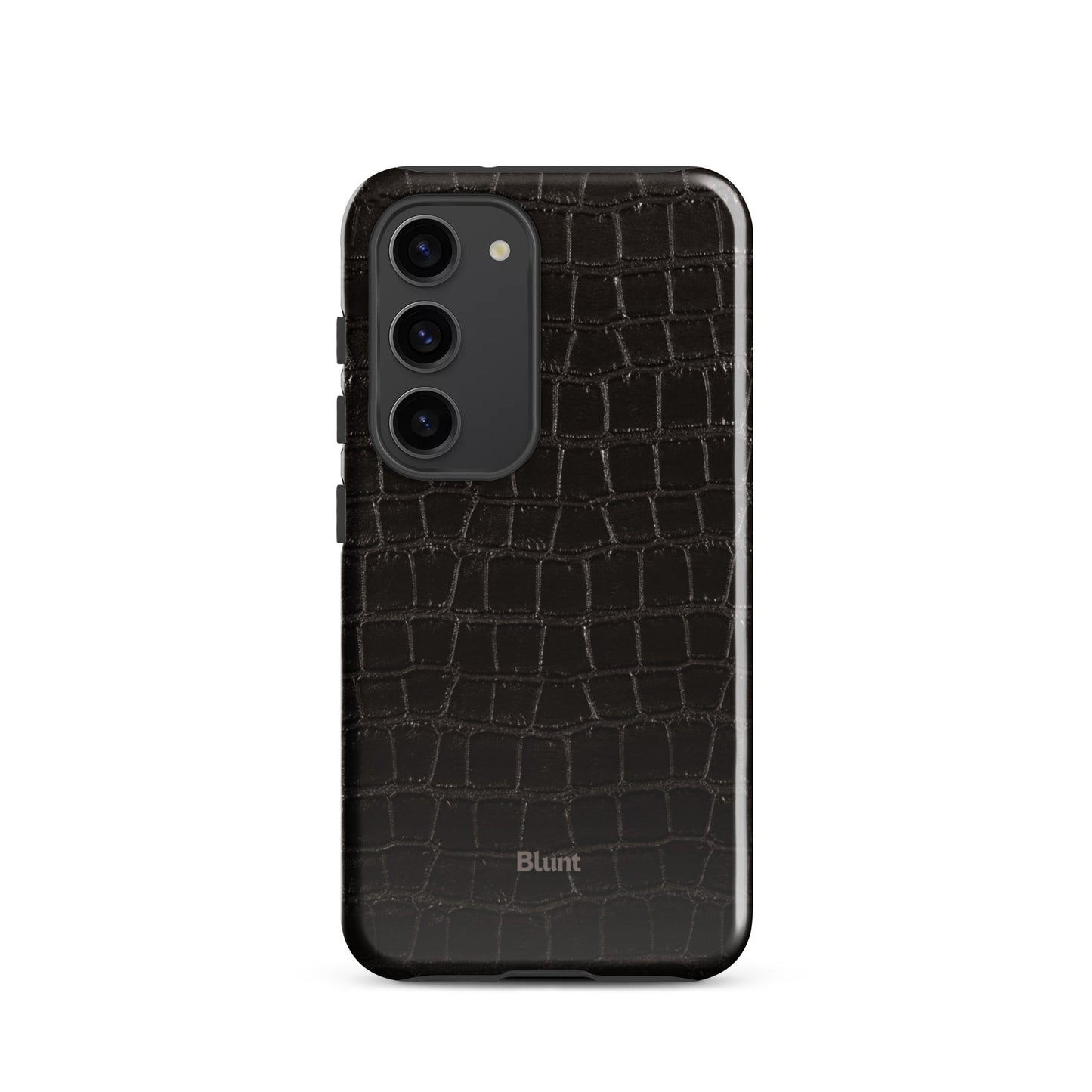 Onyx Croc Samsung Case - Blunt Cases