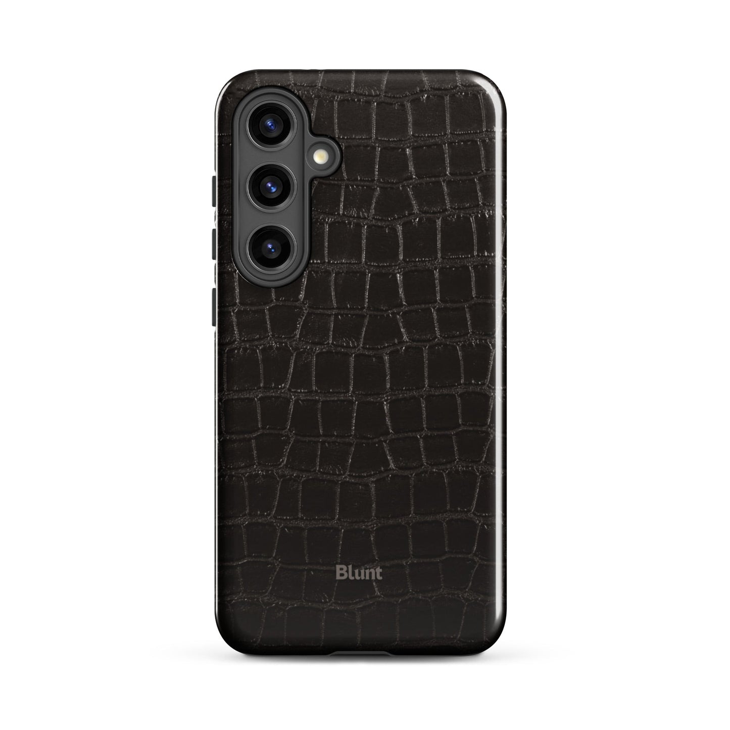 Onyx Croc Samsung Case - Blunt Cases