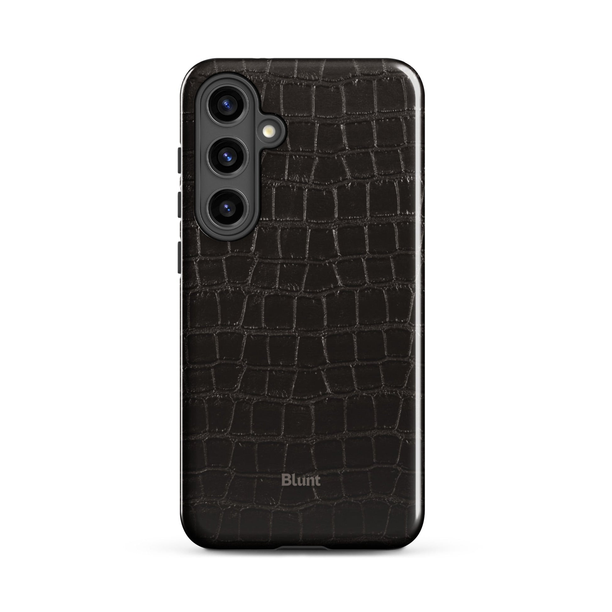 Onyx Croc Samsung Case - Blunt Cases