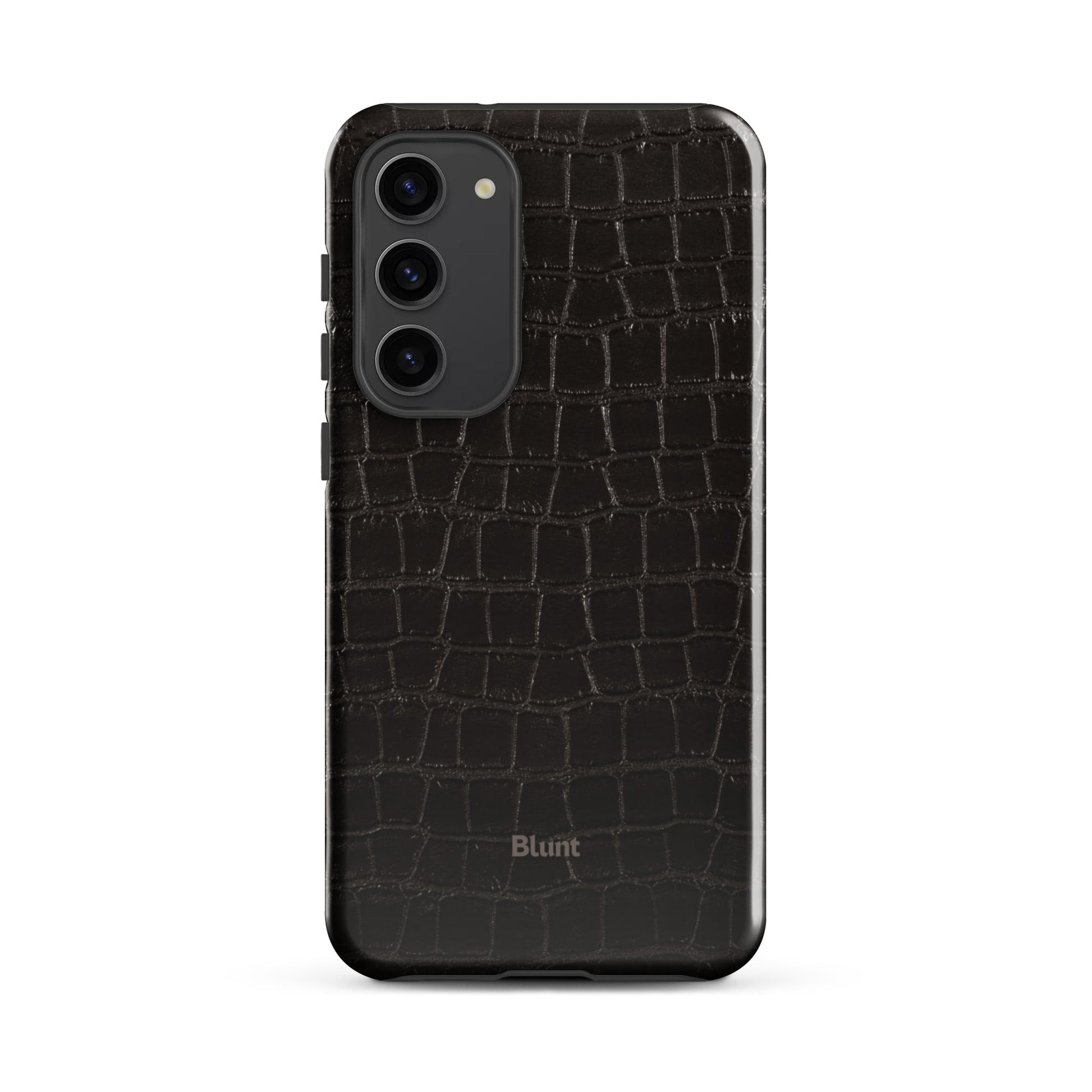 Onyx Croc Samsung Case - Blunt Cases