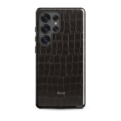 Onyx Croc Samsung Case - Blunt Cases