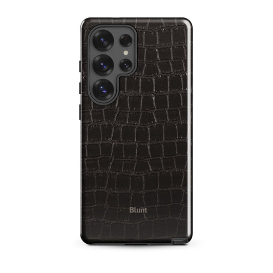 Onyx Croc Samsung Case - Blunt Cases