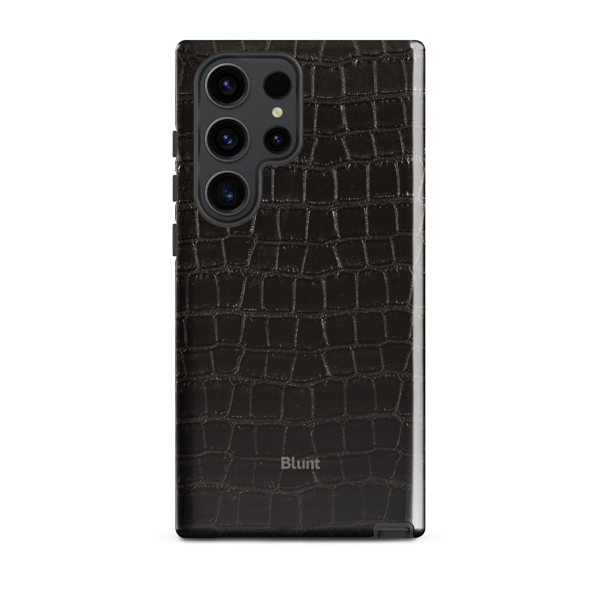 Onyx Croc Samsung Case - Blunt Cases