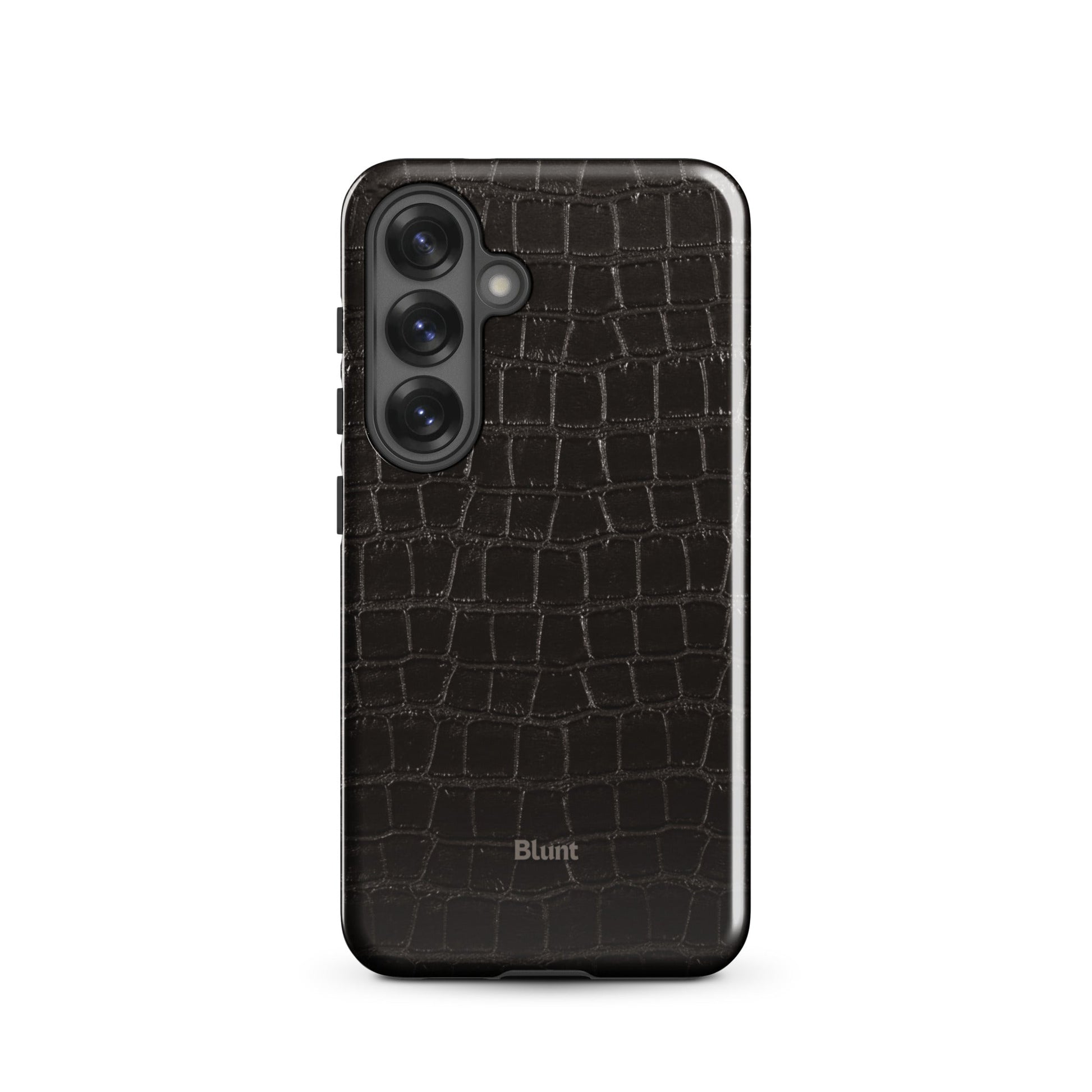 Onyx Croc Samsung Case - Blunt Cases