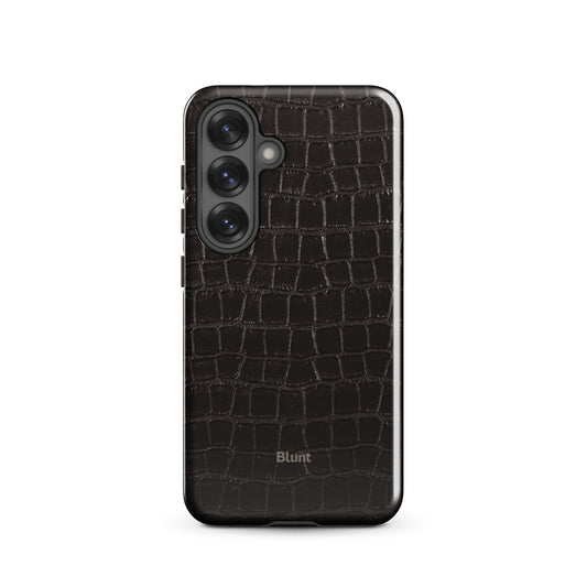 Onyx Croc Samsung Case - Blunt Cases