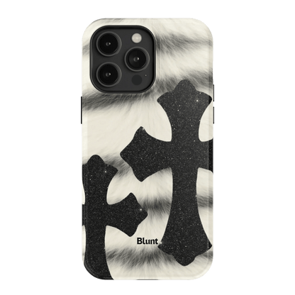 Onyx Cross iPhone Case - Blunt Cases