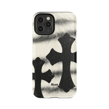 Onyx Cross iPhone Case - Blunt Cases