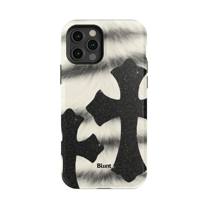 Onyx Cross iPhone Case - Blunt Cases