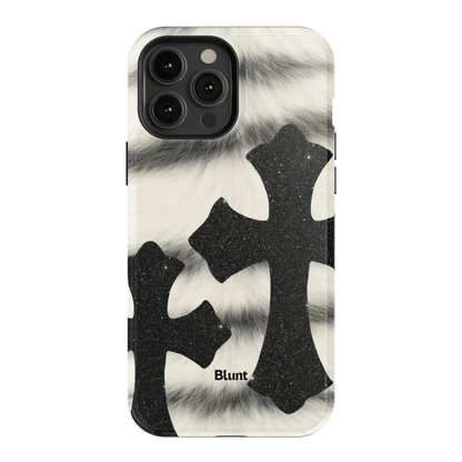 Onyx Cross iPhone Case - Blunt Cases