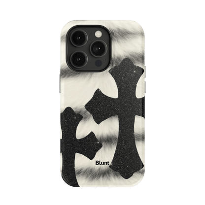 Onyx Cross iPhone Case - Blunt Cases