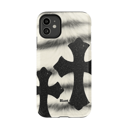 Onyx Cross iPhone Case - Blunt Cases