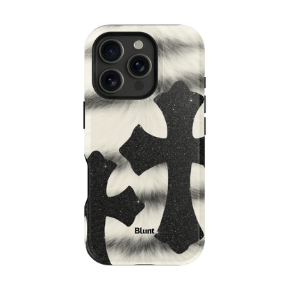 Onyx Cross iPhone Case - Blunt Cases