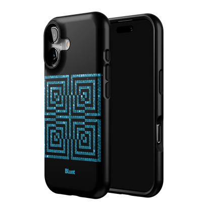 Grid iPhone Case