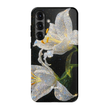 Eclipse Orchid in White Samsung Case