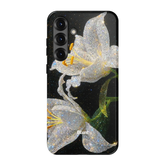 Eclipse Orchid in White Samsung Case