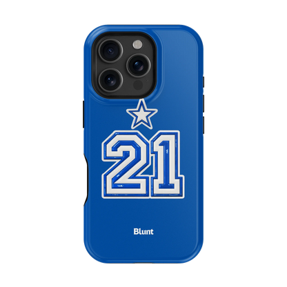 Blue All Star iPhone Case
