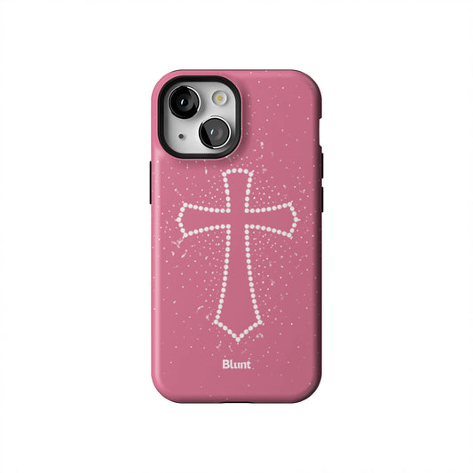 Pink-Diamara-iphone-case-iPhone 13 Mini-1