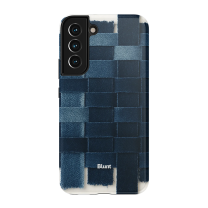 Indigo Weave Samsung Case