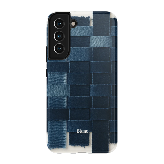 Indigo Weave Samsung Case