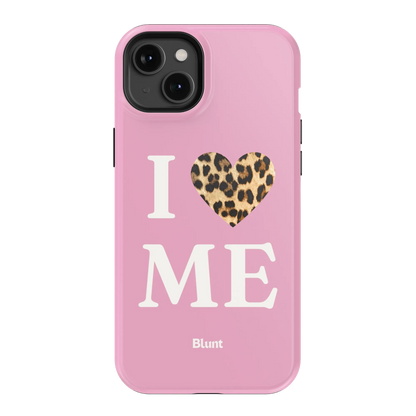 Pink I Love Me iPhone Case