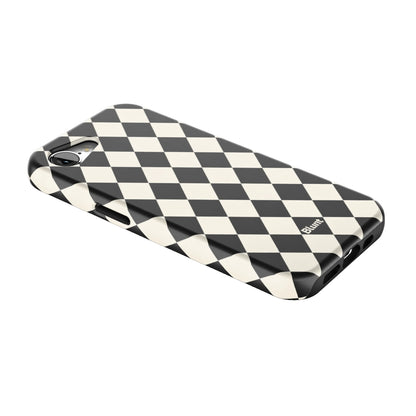 Argyle-Noir-iphone-case-iPhone 17 E-2