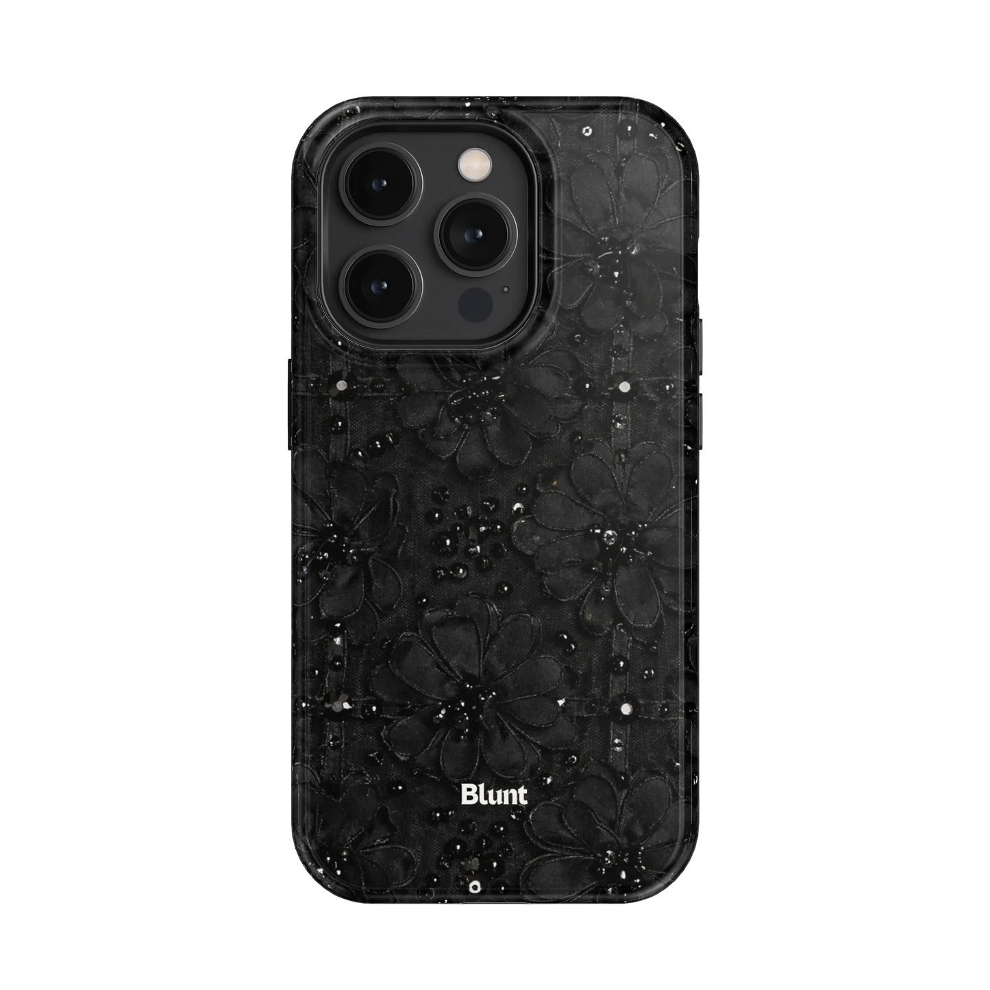 Noir Bloom iPhone Case