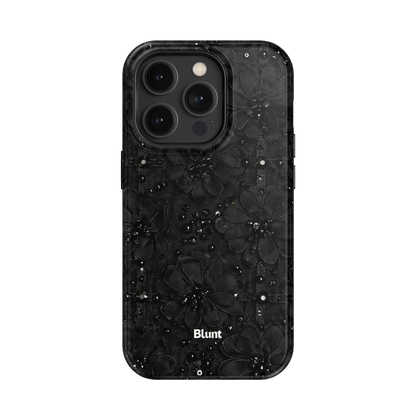 Noir Bloom iPhone Case