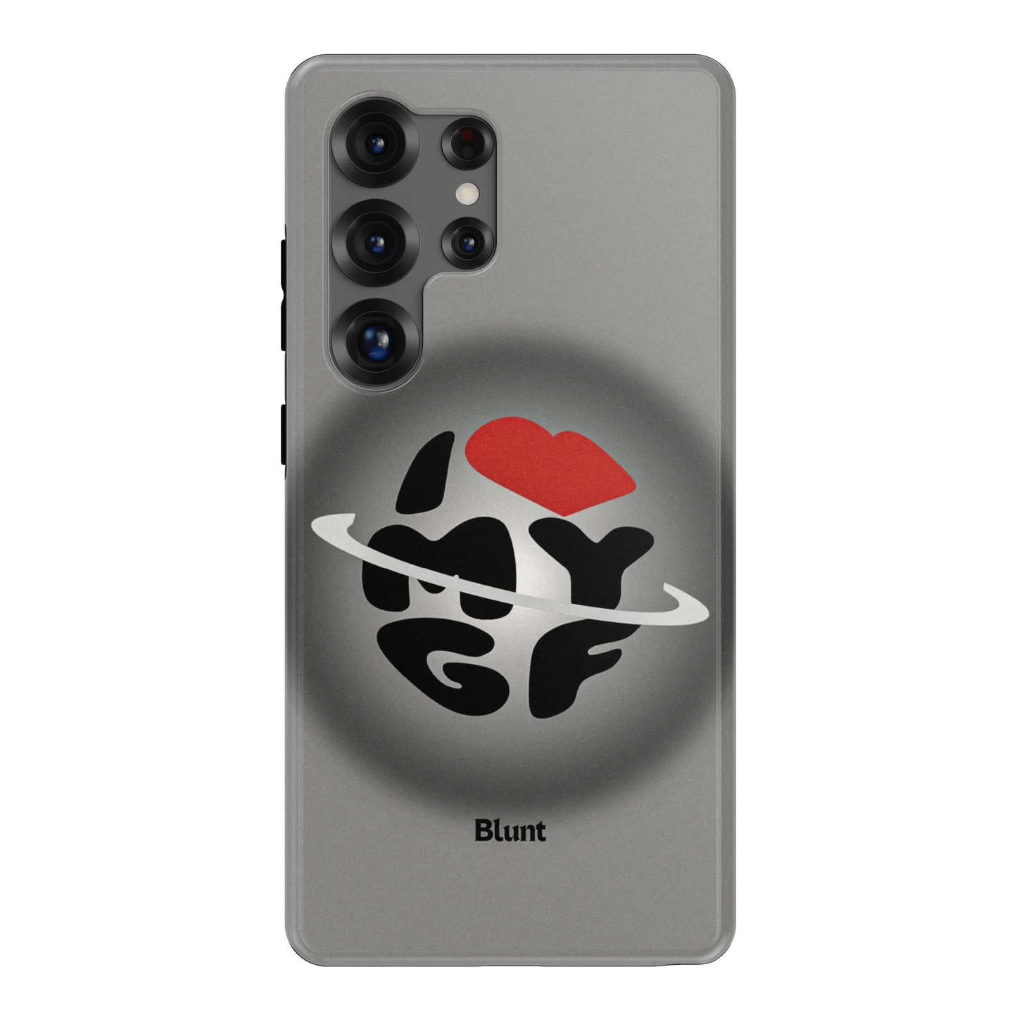 Grey Aura Girlfriend Samsung Case