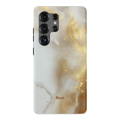 Ivory Marble Samsung Case