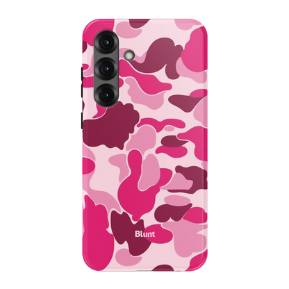 Pink Camo Samsung Case
