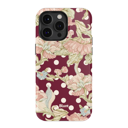 Floral Dottle iPhone Case