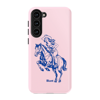Pink-Lasso-Lady-samsung-case-S23 Plus-1