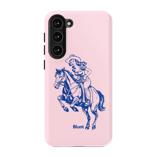 Pink-Lasso-Lady-samsung-case-S23 Plus-1