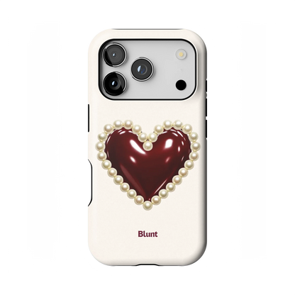 Maroon Muse iPhone Case