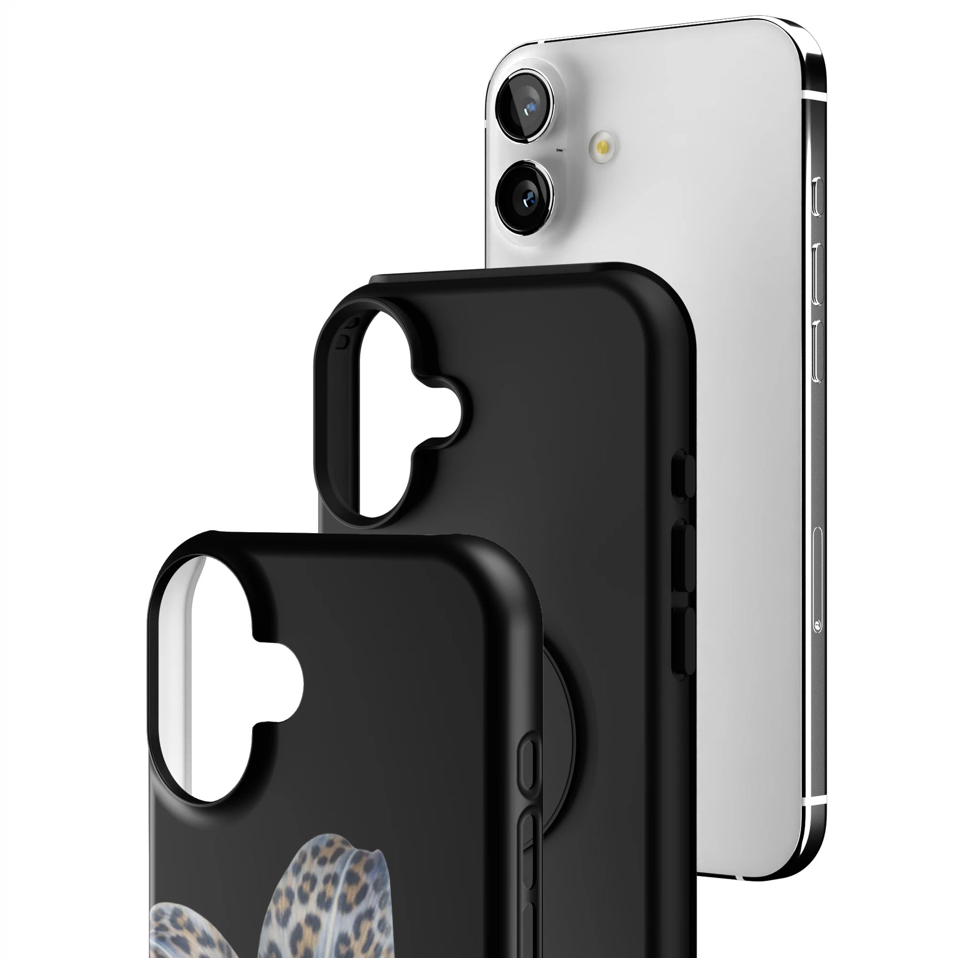 Blue-Leopard-Bloom-iphone-case-iPhone 16 Plus-3
