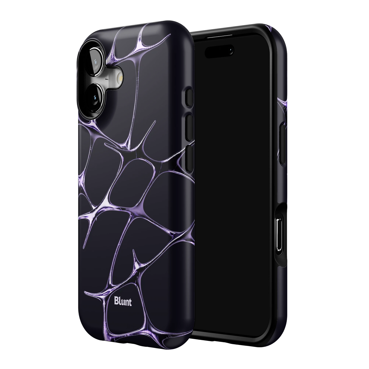 Violet Web iPhone Case