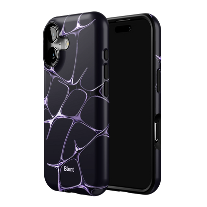 Violet Web iPhone Case