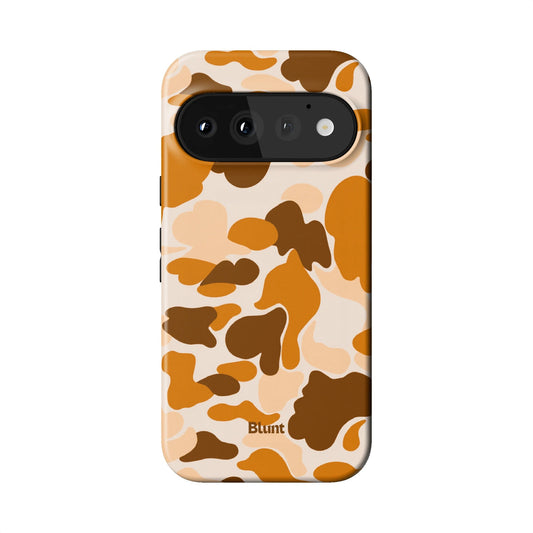 Orange Camo Pixel Case - Blunt Cases