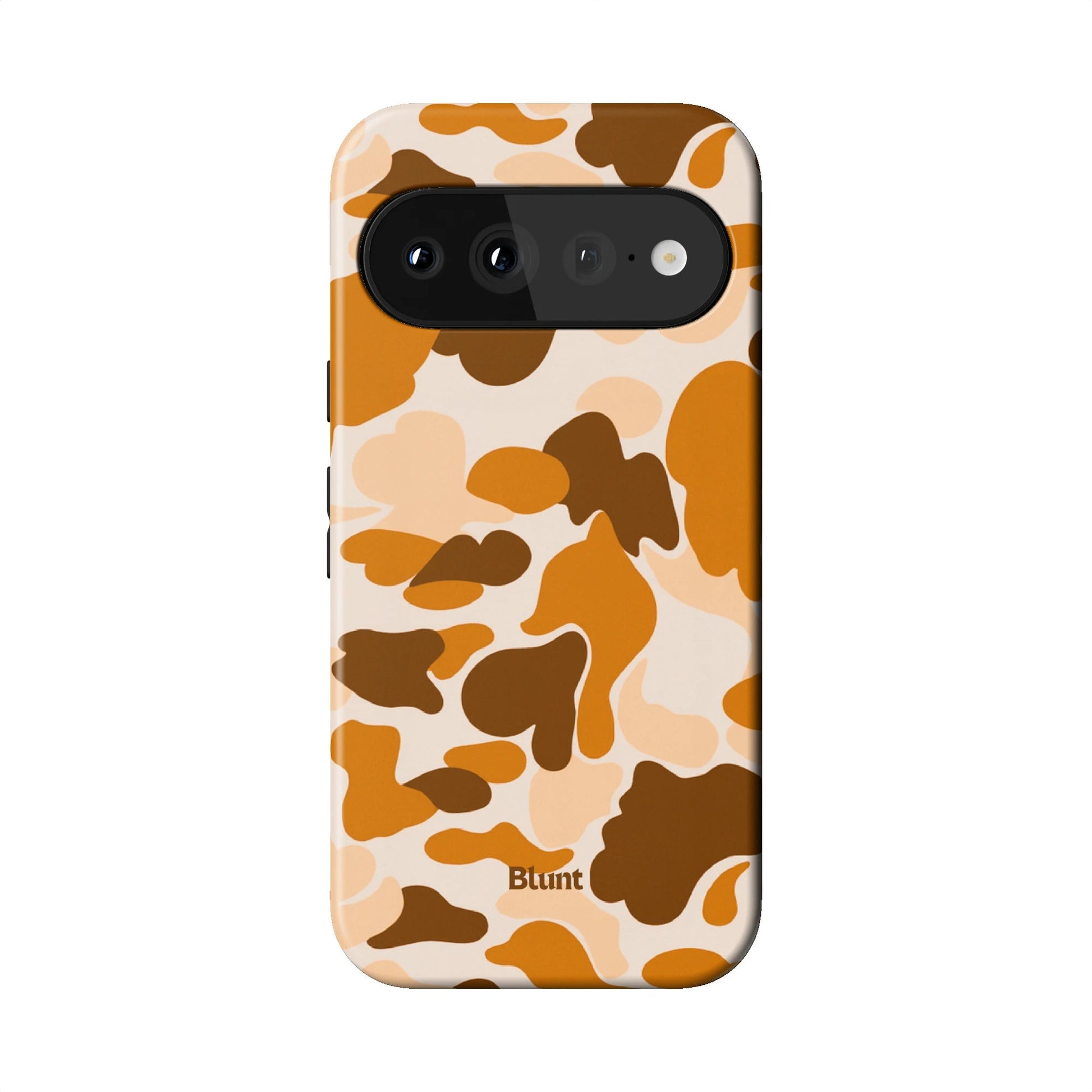 Orange Camo Pixel Case - Blunt Cases