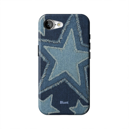 Denim-Star-iphone-case-iPhone 17 E-1