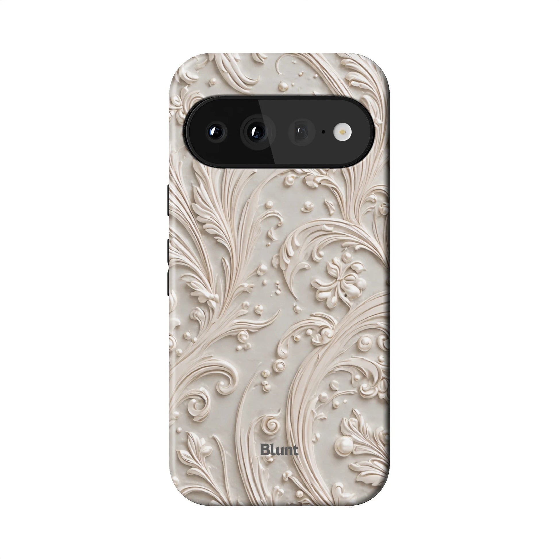 Ornate Ivory Pixel Case - Blunt Cases