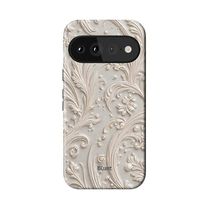 Ornate Ivory Pixel Case - Blunt Cases