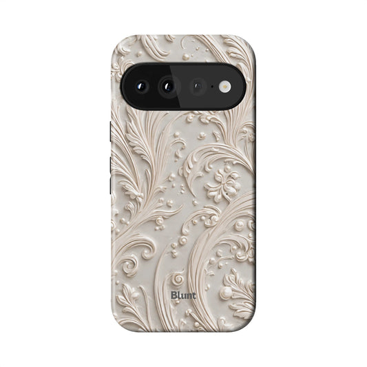 Ornate Ivory Pixel Case - Blunt Cases