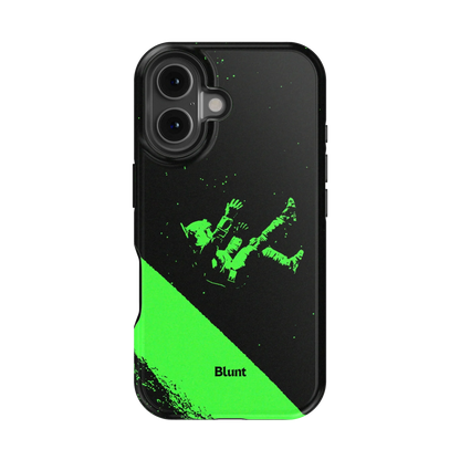 Green Void iPhone Case