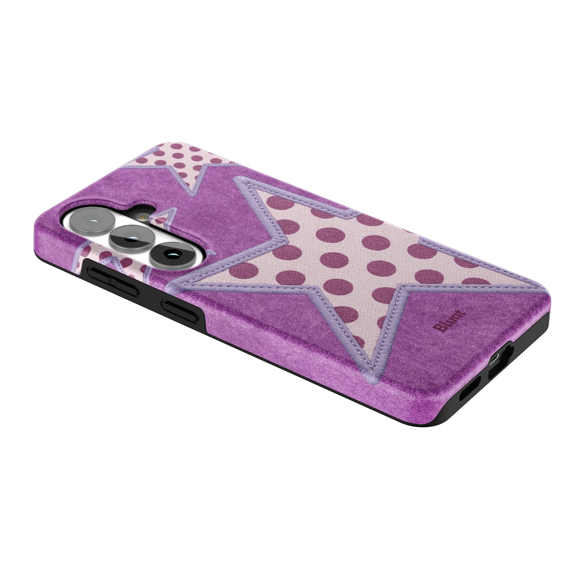 Lilac-Crush-Polka-Star-samsung-case-Galaxy S26-2