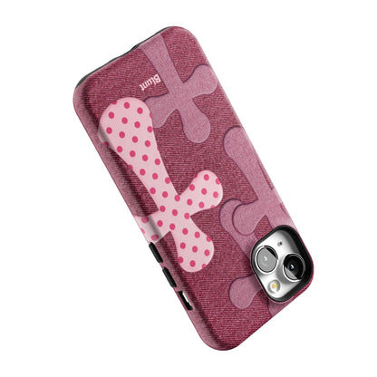 Pink-Polka-Patch-iphone-case-iPhone 13-4