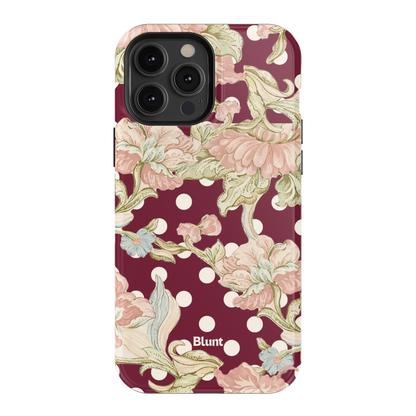 Floral Dottle iPhone Case